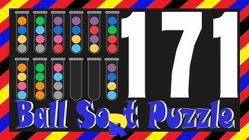 Ball Sort Puzzle Level  171😂Game Walkthrough😘