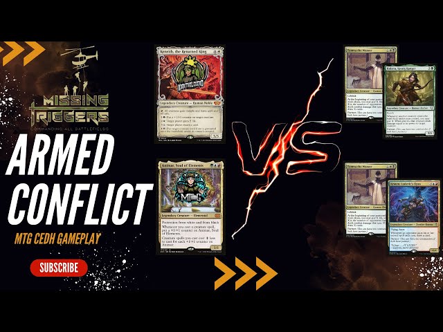 Armed Conflict! A #mtg #cedh battle! Kenrith V Animar V Tymna/Kraum V Tymna/Halana. Ep.2 thumbnail