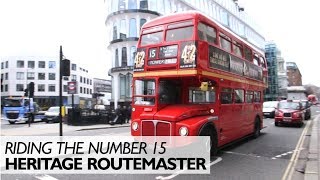 You Can Still Ride Routemaster Buses in London