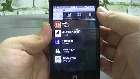 3.4 WiFi Navigation Google Android V2.2 Mobile Cell Phone P05-M89J (13) Uninstall Apps