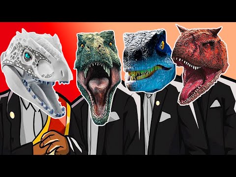 Jurassic World: Camp Cretaceous LEGO T-Rex vs Dinosaur - Coffin Dance Meme Cover
