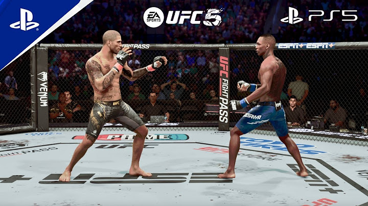 UFC 5 – Alex Pereira vs Israel Adesanya | Full Fight Gameplay (No Commentary | PS5 | 2K 60FPS)