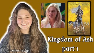 reading throne of glass so you don't have to - Kingdom of Ash (part 1) plot recap