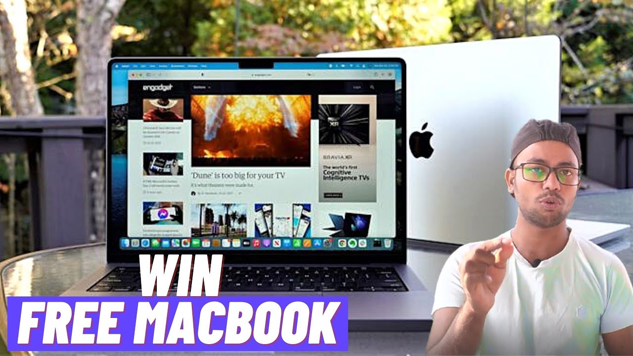 how to win free apple MacBook YouTube