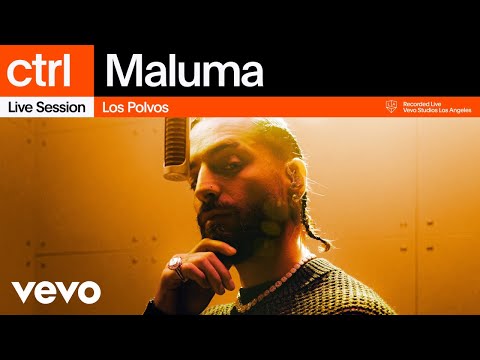 Maluma - Los Polvos (Live Session) | Vevo ctrl