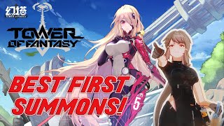 My First Tower of Fantasy F2P Summons - AMAZING LUCK!