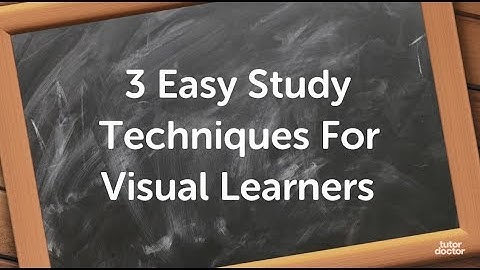 3 Easy Study Techniques For Visual Learners