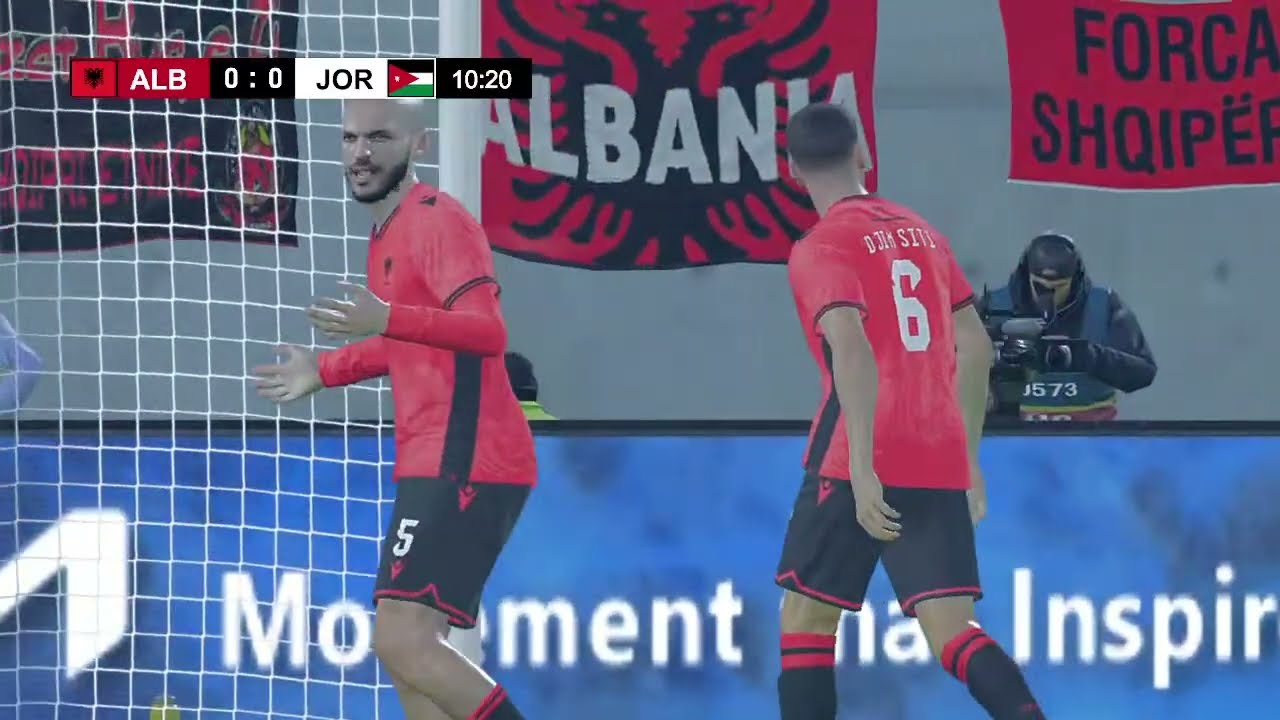 🔴Albania vs Jordan LIVE | International Friendly 2025 Full Match | Watch Along & Football Match