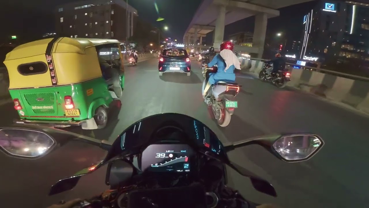 23Feb2026 - BMW S1K Bangalore Biker - Daily Ride - Office To Home