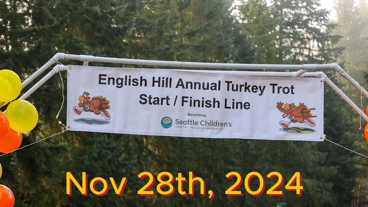 English Hill Annual Turkey Trot - Thanksgiving Day 11-28-2024
