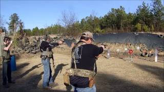 3 Gun shoot off with me and big guy, Range 37 PSR
