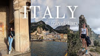 exploring Pompeii & the Amalfi Coast! ⭐️travel vlog⭐️