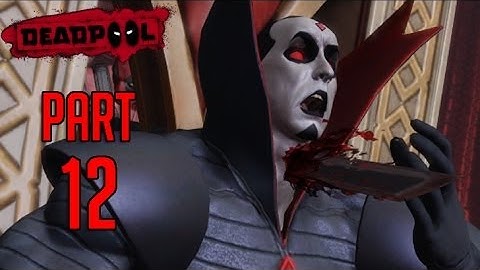 Deadpool Gameplay Walkthrough Part 12 - STEALTH GAME