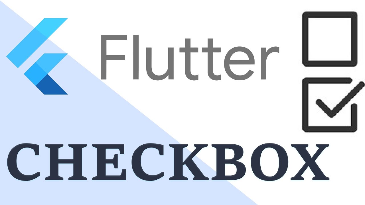 Flutter CheckBox - YouTube