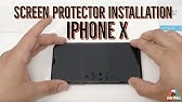 Iphone X Screen Protector Install. Tempered Glass...No Bubbles! 