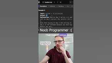 Strong Noob Programmer vs O(n) Remote Engineer on Best Time to Buy and Sell Stock, Leetcode 121