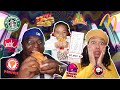 EATING WHAT ANOTHER PERSON ORDERS | 24 HOUR DRIVE THROUGH CHALLENGE | The Winning Fam