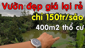 Bán đất & nhà vườn giá rẻ 1.2ha có 400m2 thổ cư trái cây xum xuê ao suối đầy đủ tại Di Linh Lâm Đồng