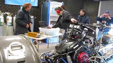 2009 Dynamometer tests and emissions measurements: SAE Clean Snowmobile Challenge