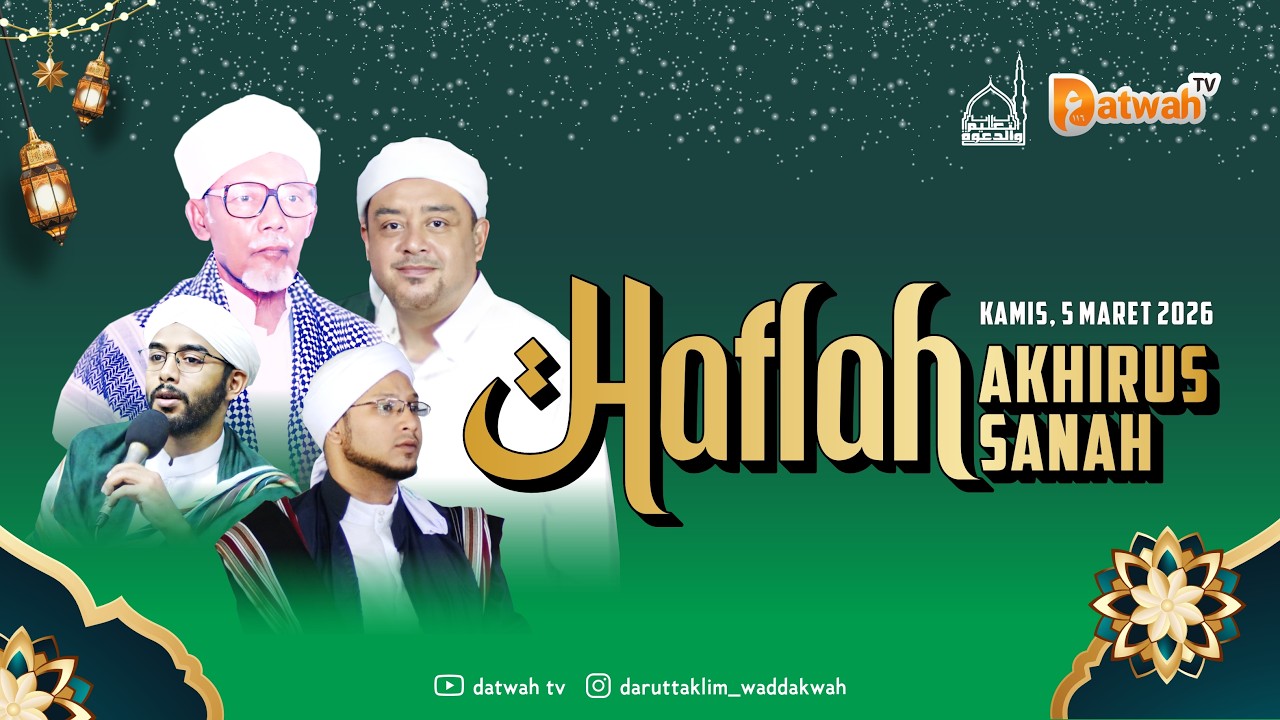 🔴LIVE | HAFLAH AKHIRUSSANAH & WISUDAH MADRASAH DINIYAH | PP DARUTTA'LIM WADDA'WAH 5 Mar 26