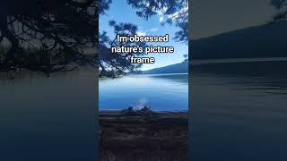 Im obsessed with nature's picture frame! #pnw #adventure #beautiful #lake #oregon