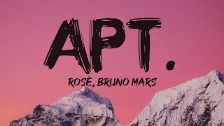 Rosé Bruno Mars - Apt. Lyrics