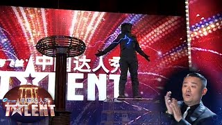 Live Science Experiment: Man summons electricity onstage! | The OGs of China's Got Talent