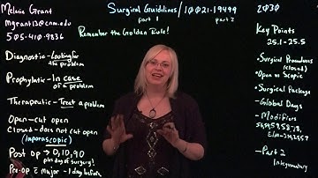 CPT Coding: Surgical Coding Guidelines
