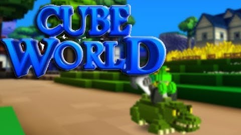 Cube World : How to get and ride pets (Pet taming tutorial)