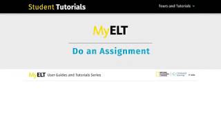 MyELT Do an Assignment Student