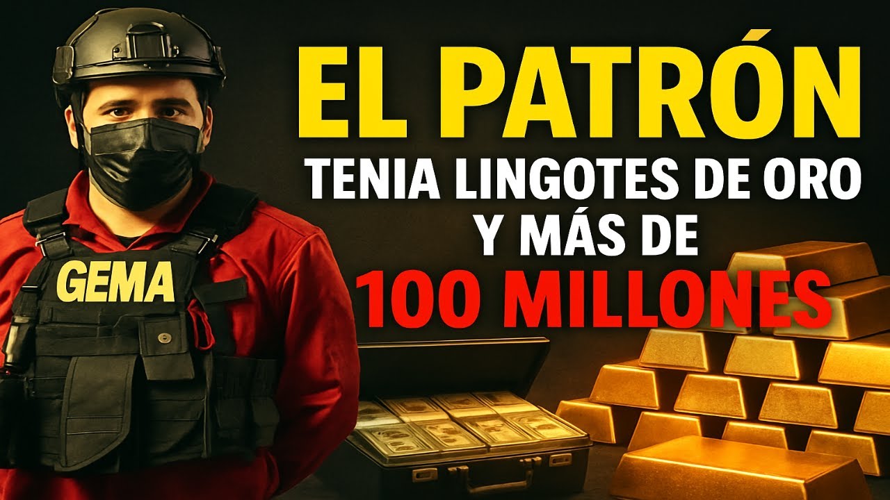 ¡IMPACTANTE! Lingotes de Oro y la Fortuna Oculta de “El Patrón” Norero salen a la luz