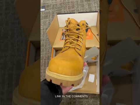 This is a up close look at the Timberland Pro Work Boots found on AMAZON!