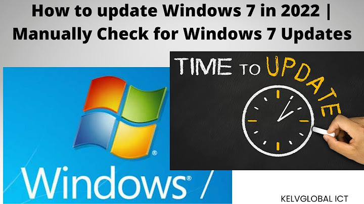 Cài đặt platform update cho windows 7