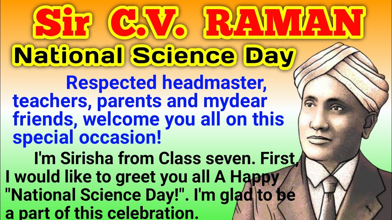 sir cv raman essay in english