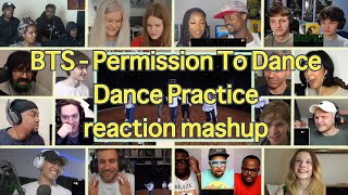 [BTS] Permission To Dance (Dance Practice)｜reaction mashup