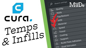Cura Infill Patterns + Temperature Settings Tutorial - Read Your Temp Tower Correctly