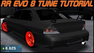 Racing Rivals Tutorials | Evo 8 World Record Tune!