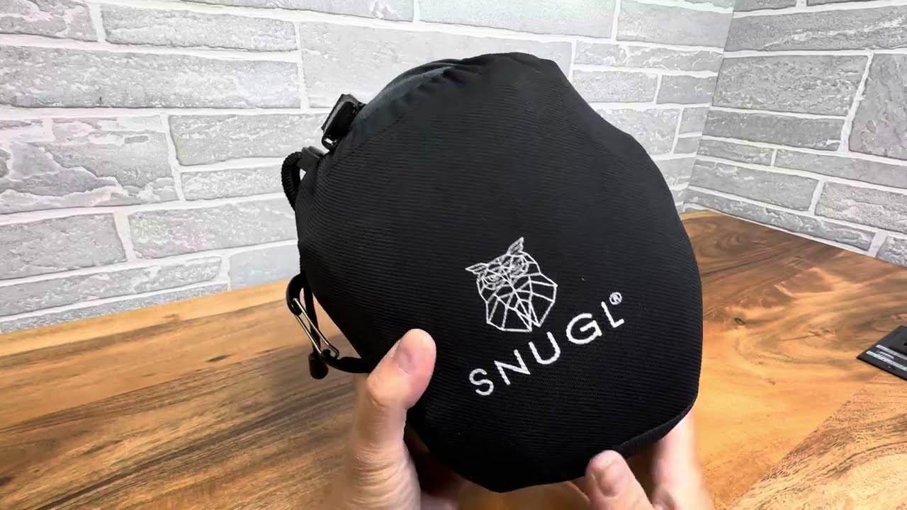 SNUGL Neck Travel Pillow   Memory Foam Airplane Pillow Review