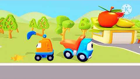 Construction Vehicles Song For Kids 🚛 Excavator, Bulldozer § Other Trucks For Children - HeyKids