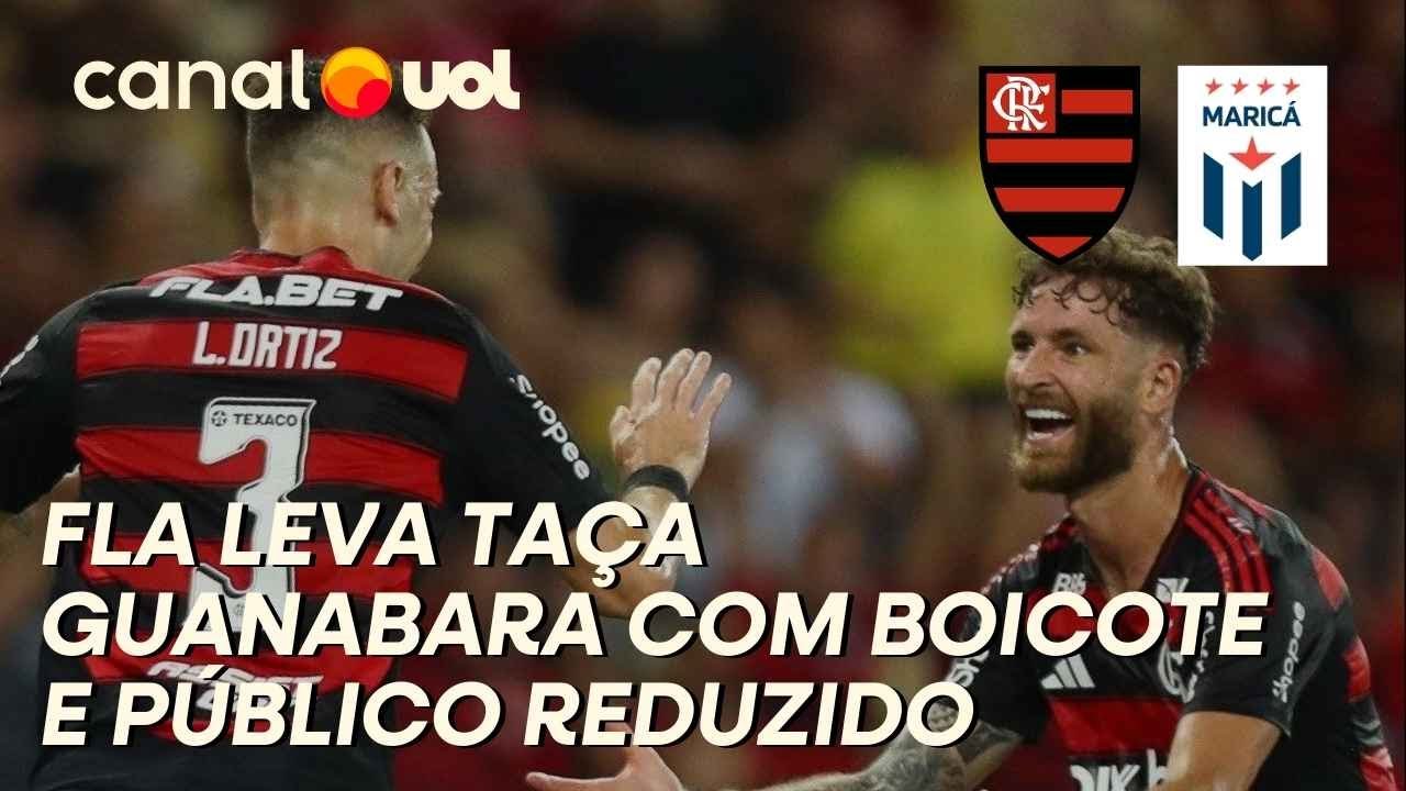 Flamengo atropela o Maricá, leva a Taça Guanabara e espera adversário para a semifinal do Carioca.