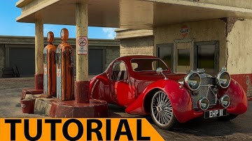 Texturing a Scene with Substance 3D Painter