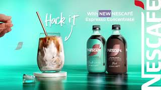 NESCAFÉ Espresso Concentrate | Hack Your Iced Coffee Like Never Before!