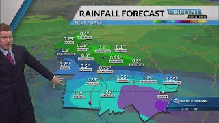 Warm, humid Thursday in Charlotte; afternoon rain possible