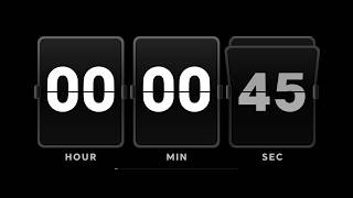 Details 45 second Countdown Timer ⏱️ | Final Alarm & 15s Ticking | Final Alarmı ve Son 15 Saniye Tıkırtısı Guide
