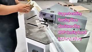 TS-J06S frame double cutting machine ,photo frame cutting machine ,picture frame cutting frame