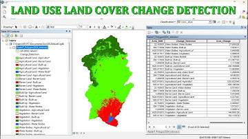 Land Use and Land Cover Change Detection in ArcMap | GIS & Remote Sensing