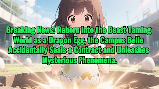 Beast Taming: Reborn as a Dragon Egg, The School Belle Incubates It With Her Own Hands Wealth