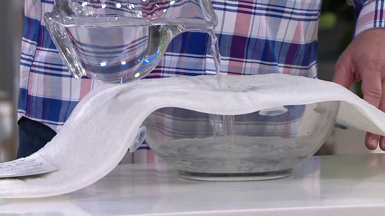 Aqua Pedic Extra Long Cushioned Bath Mat with Microban on QVC YouTube