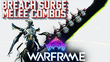 Warframe - Some Wisp Breach Surge + Melee Weapons Combos