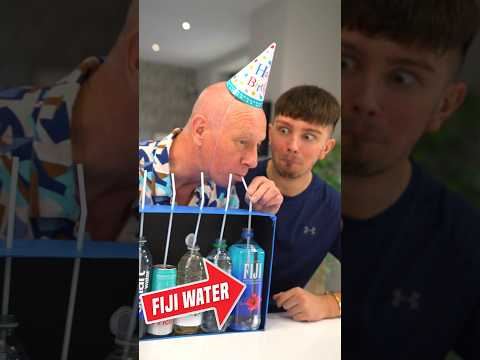 CHEAP vs. EXPENSIVE Fiji Water Surprise Challenge! 💰 #shorts